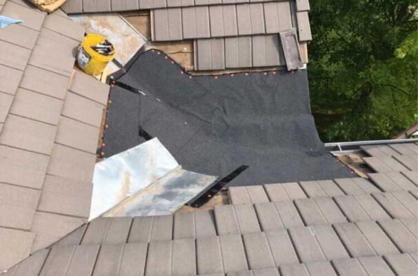 Eaton Roofing Service Repair Concrete Tile Dead Pan Repair